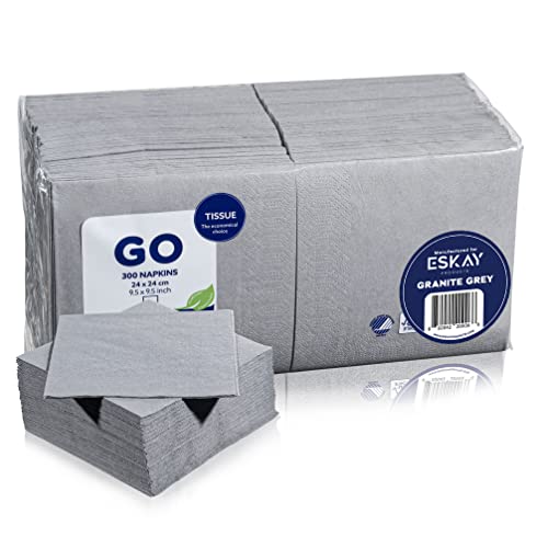 servilletas de papel desechables grises