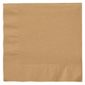 servilletas de papel doradas brillantes