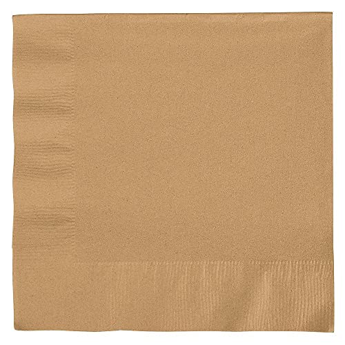 servilletas de papel doradas brillantes
