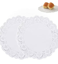 servilletas de papel encaje blanco