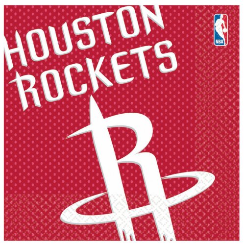 servilletas de papel Houston Rockets para fiestas