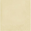 servilletas de papel marfil elegantes