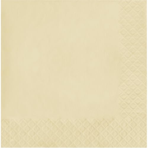 servilletas de papel marfil elegantes