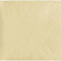 servilletas de papel marfil elegantes