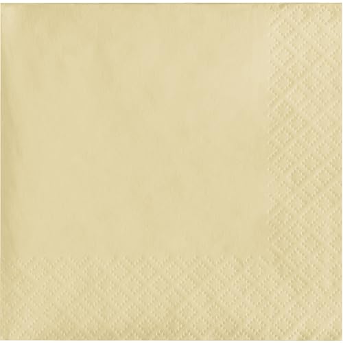 servilletas de papel marfil elegantes