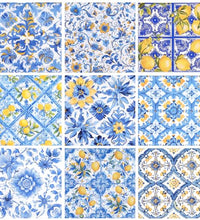 servilletas de papel Mediterráneas para fiestas