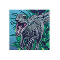 servilletas de papel multicolor jurassic world para fiestas