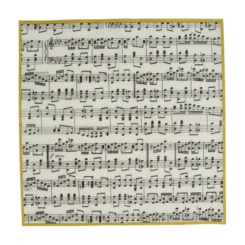 servilletas de papel Musica para cócteles