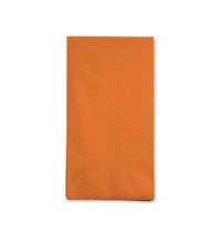 Servilletas de papel naranja para fiestas