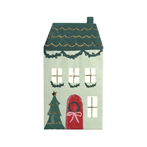 servilletas de papel navideñas absorbentes