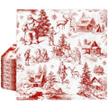 servilletas de papel navideñas elegantes