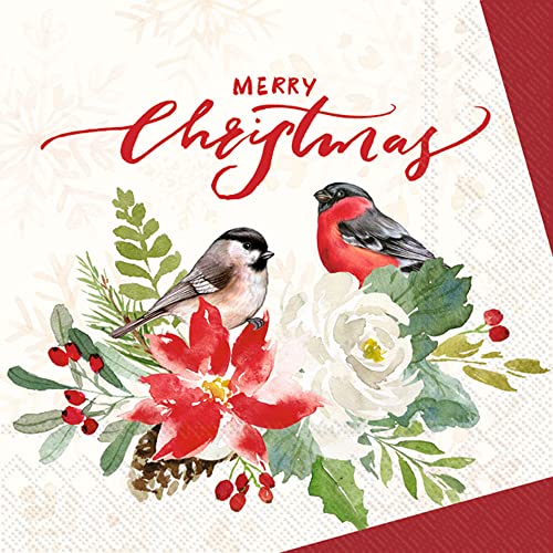 servilletas de papel navideñas elegantes
