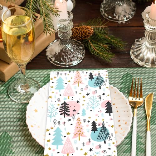 servilletas de papel para decoración navideña
