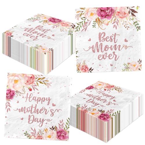 servilletas de papel para el Día de las Madres