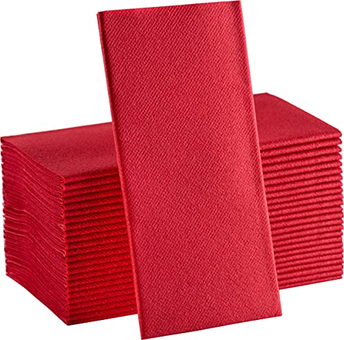 servilletas de papel rojas para fiestas