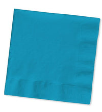 Servilletas de papel turquesa para fiestas