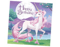 servilletas de papel unicornio cumpleaños
