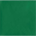servilletas de papel verdes para fiestas