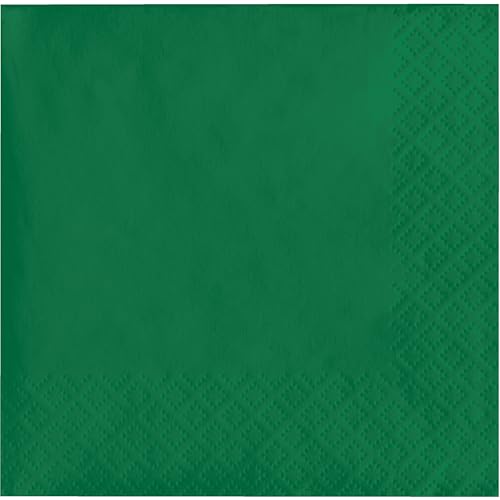 servilletas de papel verdes para fiestas