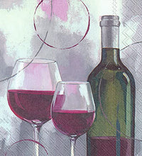 servilletas de papel vino moderno