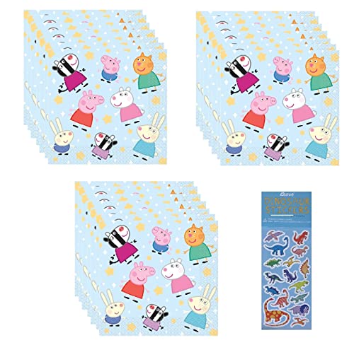 servilletas de Peppa Pig para fiestas