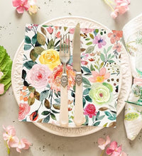 servilletas de primavera para fiestas