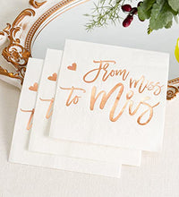 servilletas de señorita a señora para eventos