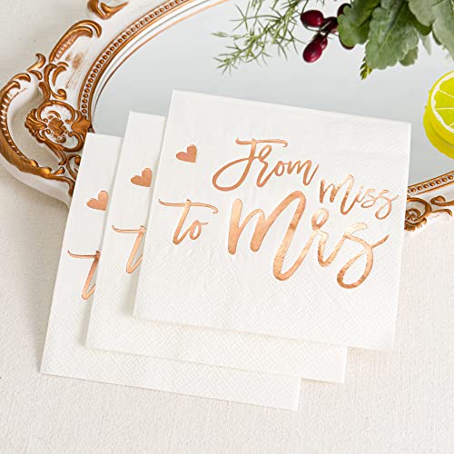servilletas de señorita a señora para eventos