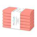 servilletas de tela azules suaves