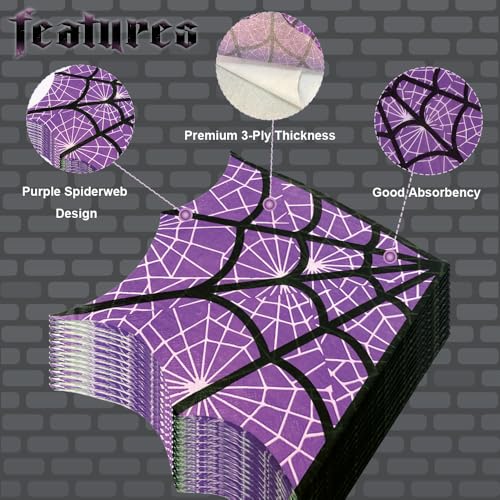 servilletas de telaraña para decoración