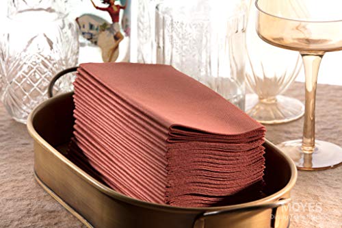 servilletas de terracota para invitados