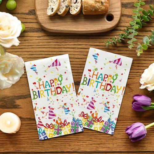 servilletas decorativas con globos
