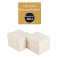servilletas desechables blancas para cocktails