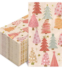 servilletas desechables boho navideñas