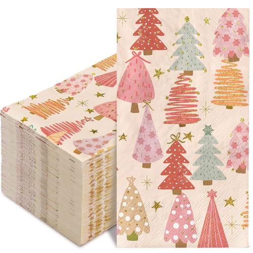servilletas desechables boho navideñas