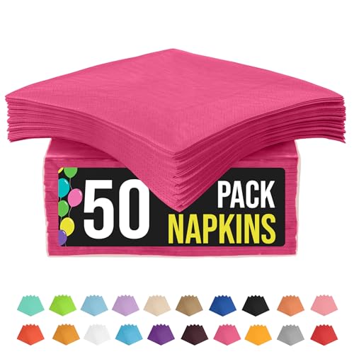 servilletas desechables cerise para fiestas