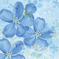 Servilletas desechables con diseño floral