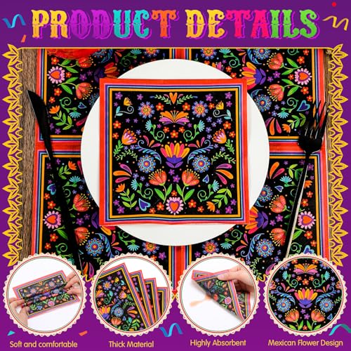 servilletas desechables con diseño mandala