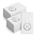 servilletas desechables con letra K