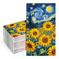 servilletas desechables girasoles para fiestas