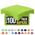 servilletas desechables lime para fiestas