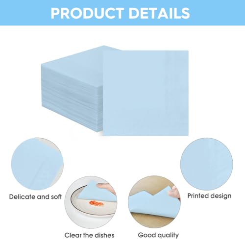 servilletas desechables para baby showers