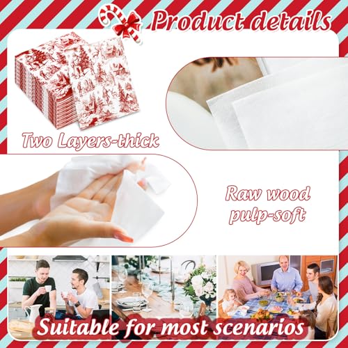 servilletas desechables para comidas festivas