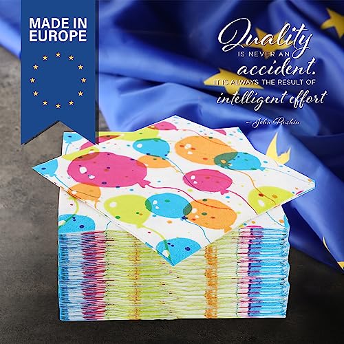 servilletas desechables para cumpleaños