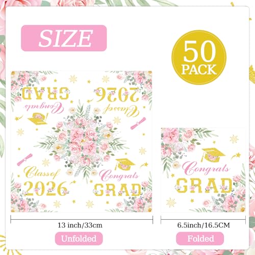 servilletas desechables para fiesta floral