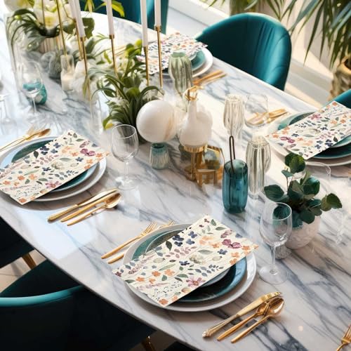 servilletas desechables para primavera