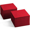 servilletas desechables rojas para fiestas
