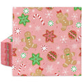 servilletas desechables rosa navidad
