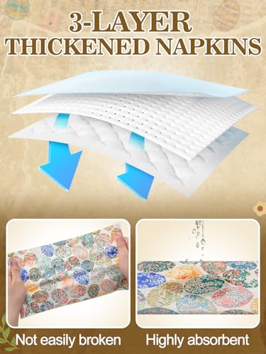 Servilletas desechables suaves y absorbentes