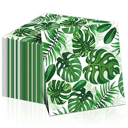 servilletas desechables tropicales para fiestas